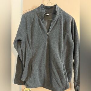Old Navy women's Charcoal Zip-Up fleece